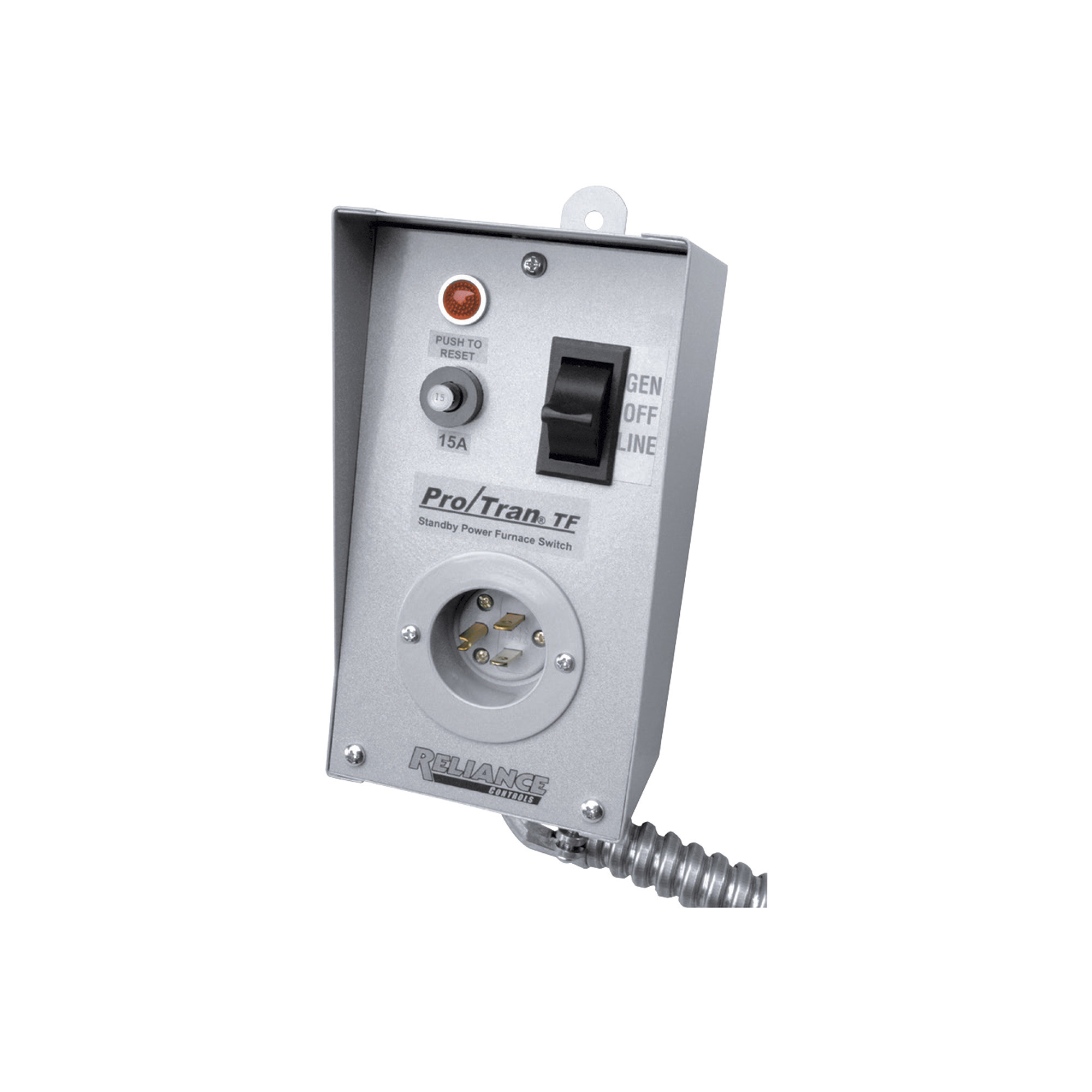 Reliance Furnace Generator Transfer Switch, Single Circuit, Model# TF151
